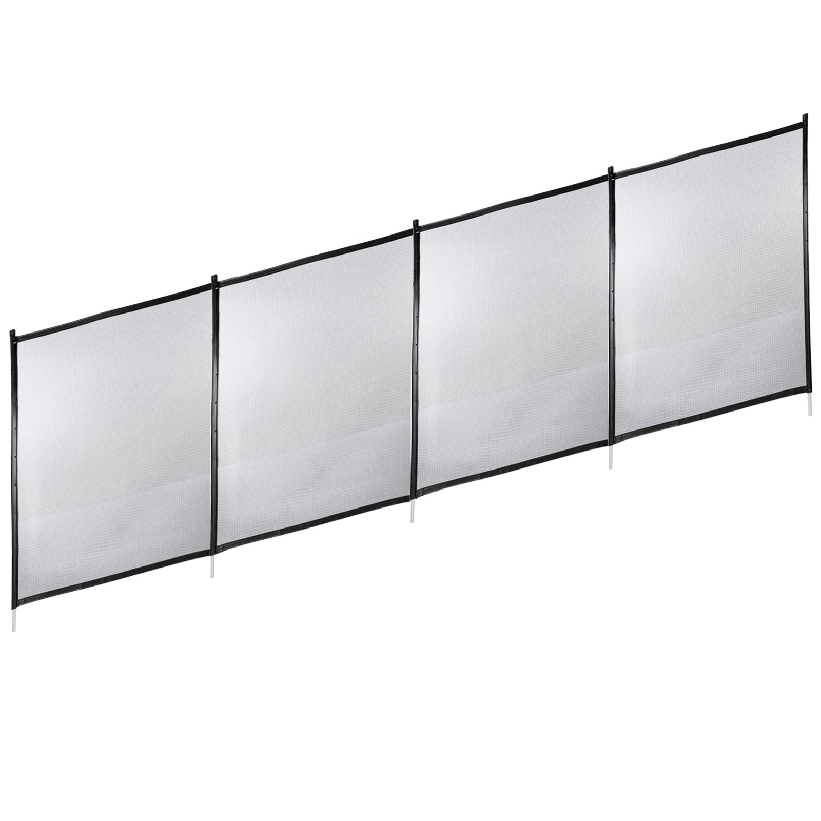 Recinzioni Di Piscina Per Piscine Interrate Recinzione Porta 4x48 Pollici, Nera