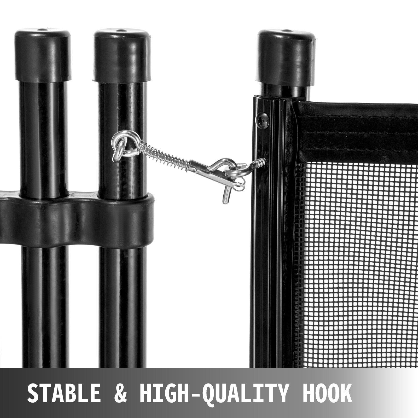 Recinzioni Di Piscina Per Piscine Interrate Recinzione Porta 4x48 Pollici, Nera