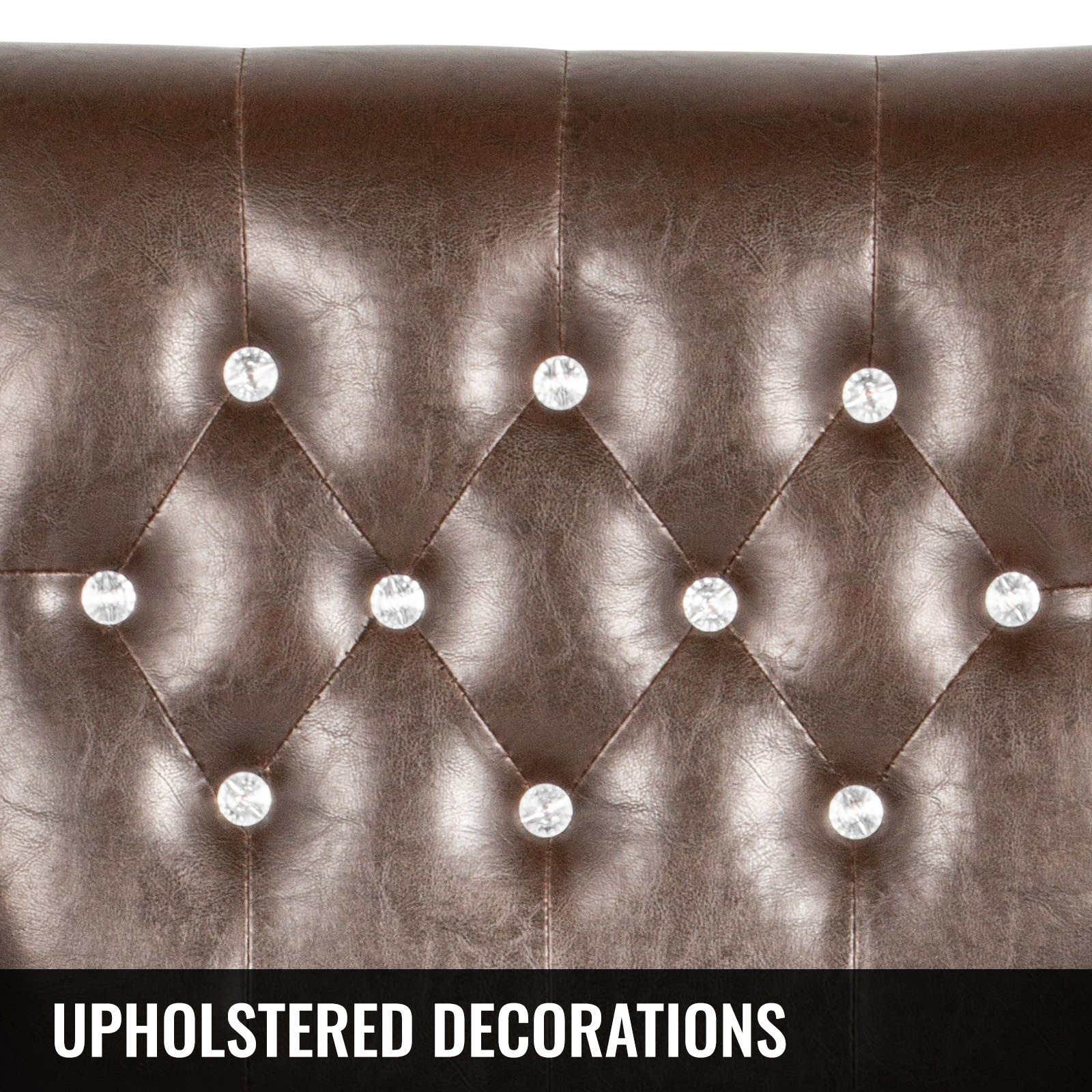 Vevor Poltrona Sedia Da Barbiere Parrucchiere Altezza Regolabile 360° Marrone