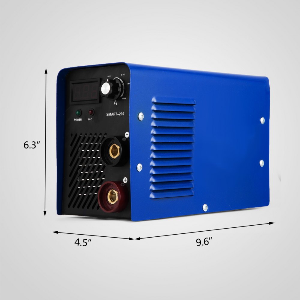 Saldatrice Inverter Igbt Smart-200 200a + Accessori E Maschera Fabbro Saldatura