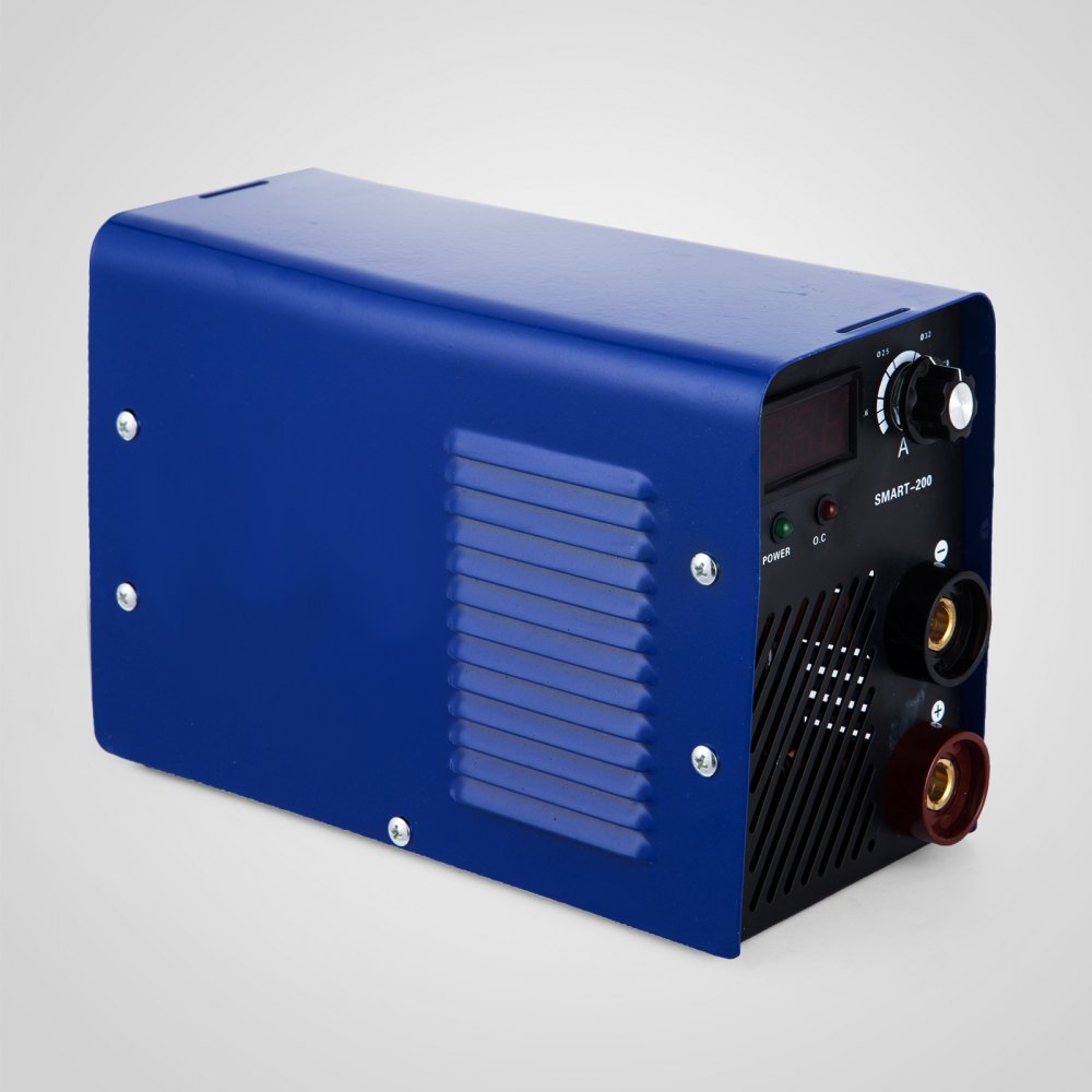 Saldatrice Inverter Igbt Smart-200 200a + Accessori E Maschera Fabbro Saldatura