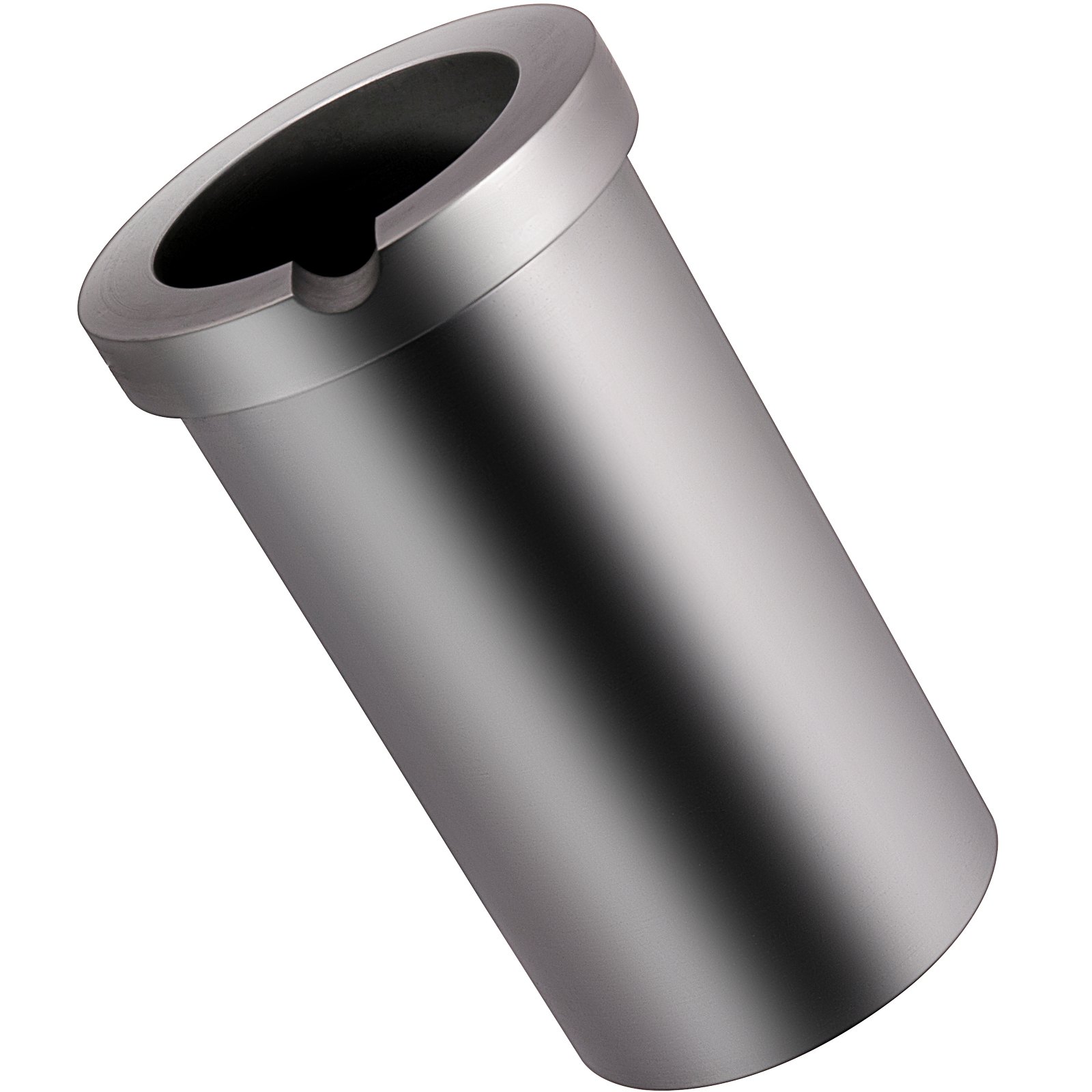 VEVOR Crogiolo in Grafite ad Alta Purezza, Capacità 2 kg, Temperatura 1300 ℃, 65 x 110 mm Crogiolo di Grafite di Fusione per Fondere Oro, Argento, Rame, Ferro, Alluminio e Altri Metalli Non Ferrosi