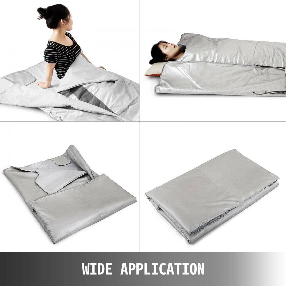 Nuovo Aggiornato Coperta per Sauna a Infrarossi Portatile Pieghevole FIR