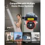 VEVOR Pompa di Ricircolo dell'Acqua Calda, Kit Pompa di Ricircolo Istantanea da 38 L/min, Sistema di Circolazione con Timer, 100 W CA 220-240 V, Connettore da G3/4 a G1/2, per Caldaia Solare
