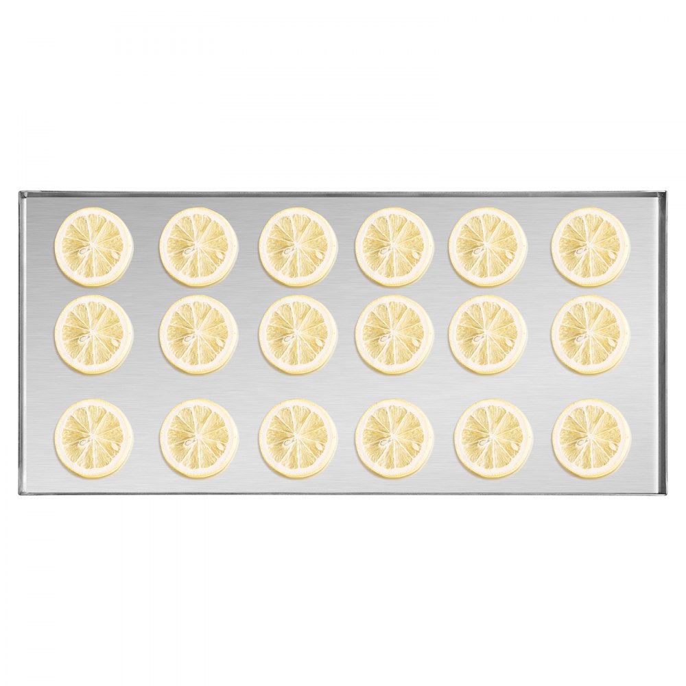 VEVOR Macchina Liofilizzazione Sottovuoto per Alimenti, Liofilizzatore Alimentare per Casa Capacità ca. 4-6 kg con Vassoi a 4 Strati con Pompa per Vuoto Timer Regolabile per Frutta, Verdura, Carne