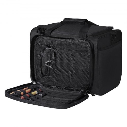 Borsa Tattica GOBUROS Per Tiro | Contiene 2 Pistole E 12 Caricatori | Nylon Resistente Con Cerniere Bloccabili - 5