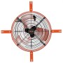 VEVOR Ventilatore da Timpano 40,6 cm, Aspiratore per Sottotetto 1945 CFM con Termostato, in Robusto Acciaio al Carbonio, Raffreddamento e Ventilazione per Casa, Garage, Magazzino e Officina, Arancione