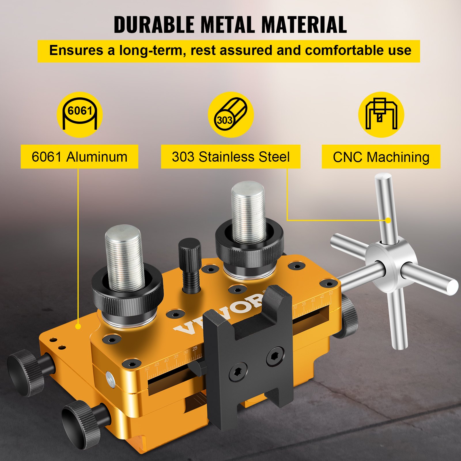 VEVOR Sight Pusher Pistol Sight Pusher Tool Oro per gruppo mirino per pistola