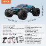 VEVOR Auto Telecomandata 1:14 Fuoristrada RC 4WD 33x24x140 cm in Metallo