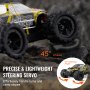 VEVOR Auto Telecomandata RC Auto 1:18 Fuoristrada 4WD 27x20x10 cm in Metallo