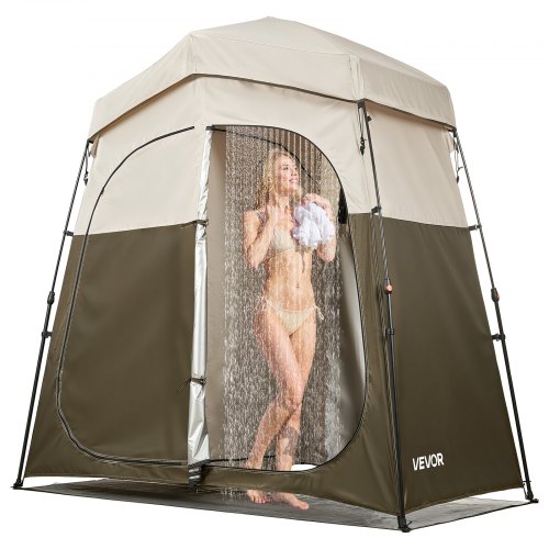 Tenda Doccia da Campeggio con Borsa per Trasporto e Tasca Portaoggetti 122x122x213cm, Verde Tenda Doccia da Campeggio con Borsa per Trasporto e Tasca Portaoggetti 122x122x213cm, Verde