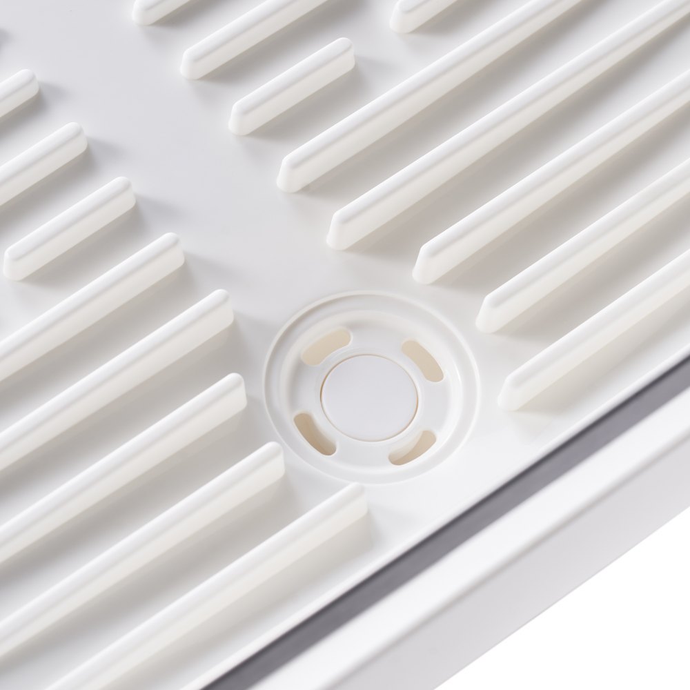 VEVOR Scolapiatti Estraibile con Portaposate Portautensili da Cucina in Acciaio Inox 201 Lunghezza tra 295 mm - 470 mm, Scolapiatti Beccuccio da 360° per Drenaggio Portastoviglie Raccogligocce in PP