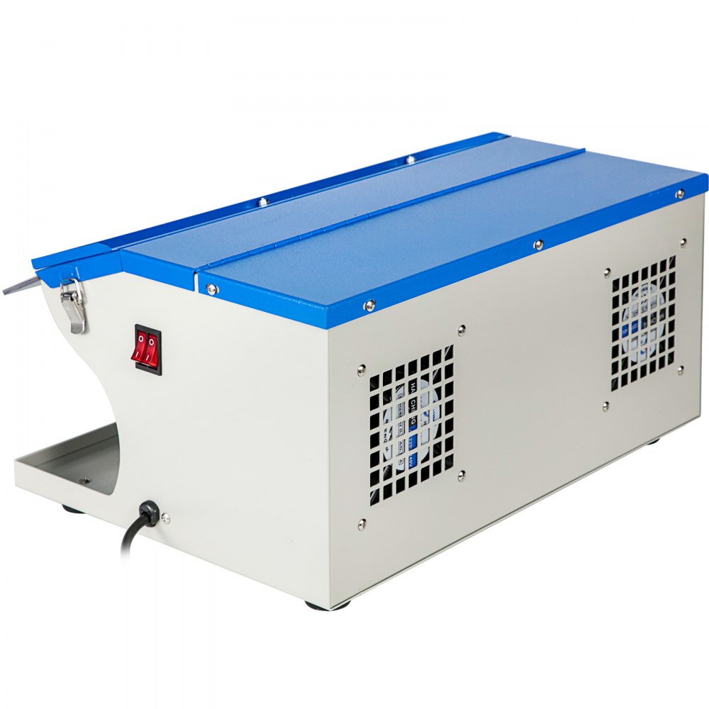 VEVOR Lucidatrice per Gioielli, 220 V 200 W Velocità 0-8000 RPM Lucidatrice per Polveri, Lucidatore da Banco a Velocità Variabile per Gioielli Lucidati, Alluminio, Cromo, Materiali Dentali Acrilici