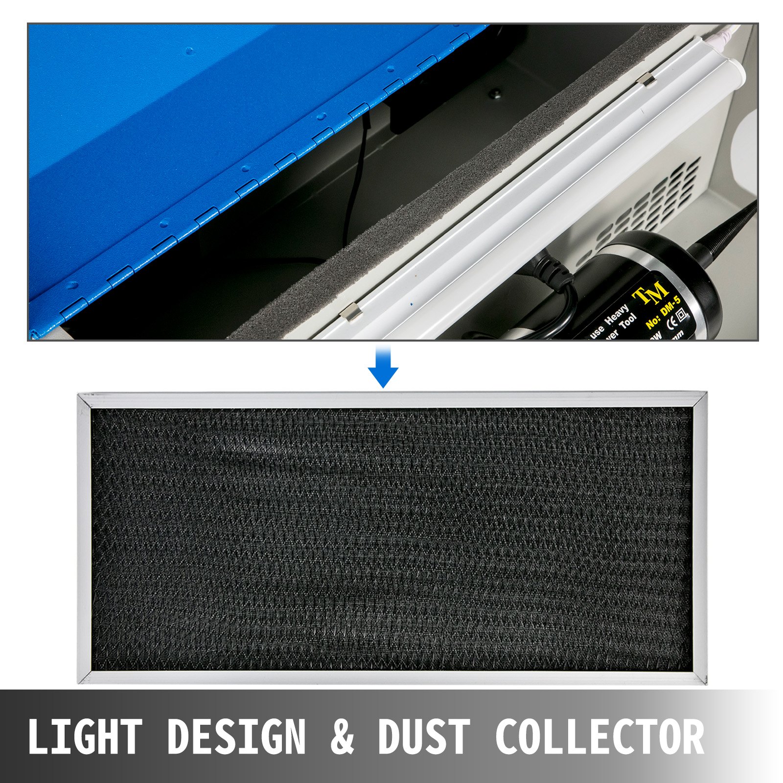 VEVOR Lucidatrice per Gioielli, 220 V 200 W Velocità 0-8000 RPM Lucidatrice per Polveri, Lucidatore da Banco a Velocità Variabile per Gioielli Lucidati, Alluminio, Cromo, Materiali Dentali Acrilici