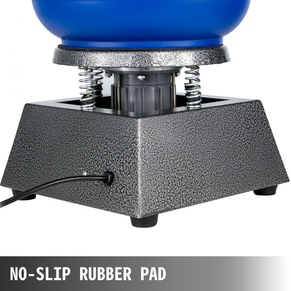 Stazione Di Finitura Vibrante Per Lucidatrice Gioielli Metallo 6l Basso Rumore