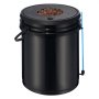 VEVOR Sistema di Coltivazione Idroponica DWC, Kit di Coltivazione in Acque Profonde 20 Litri con Pompa ad Aria, Pietre Porose, Dispositivo Livello dell'Acqua, Sistema Idroponico per Verdure a Foglia