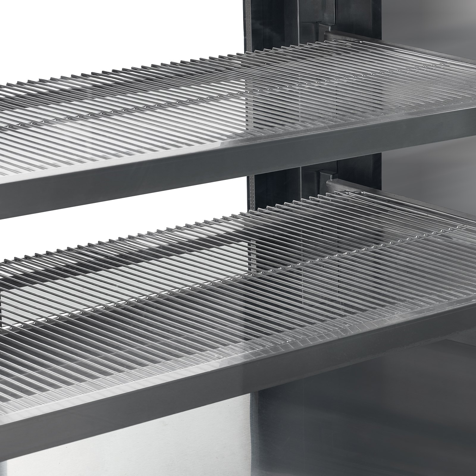 VEVOR Refrigerated Display Case, Pastry Display Case, 505 L, 2-Tier Commercial Refrigerated Display Cabinet, Cake Counter, Cold Counter with LED Lighting & Exhaust Cooling, Mobile, for Bakeries, Cafes, Restaurants, etc.