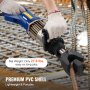 VEVOR Piegatrice per Barre Idrauliche Elettriche 1500 W 0-90° Diametro 6-20mm