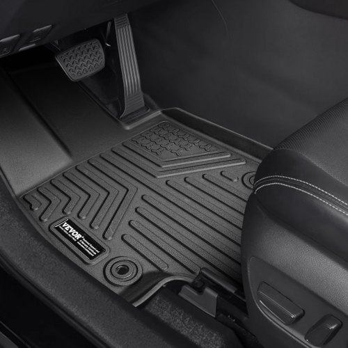 Tappetini Auto In TPE Per Toyota RAV4 IV Hybrid 2013-2019 - OMAC Premium 3D, Nero, Antiscivolo, Bordi Alti, Misura Laser