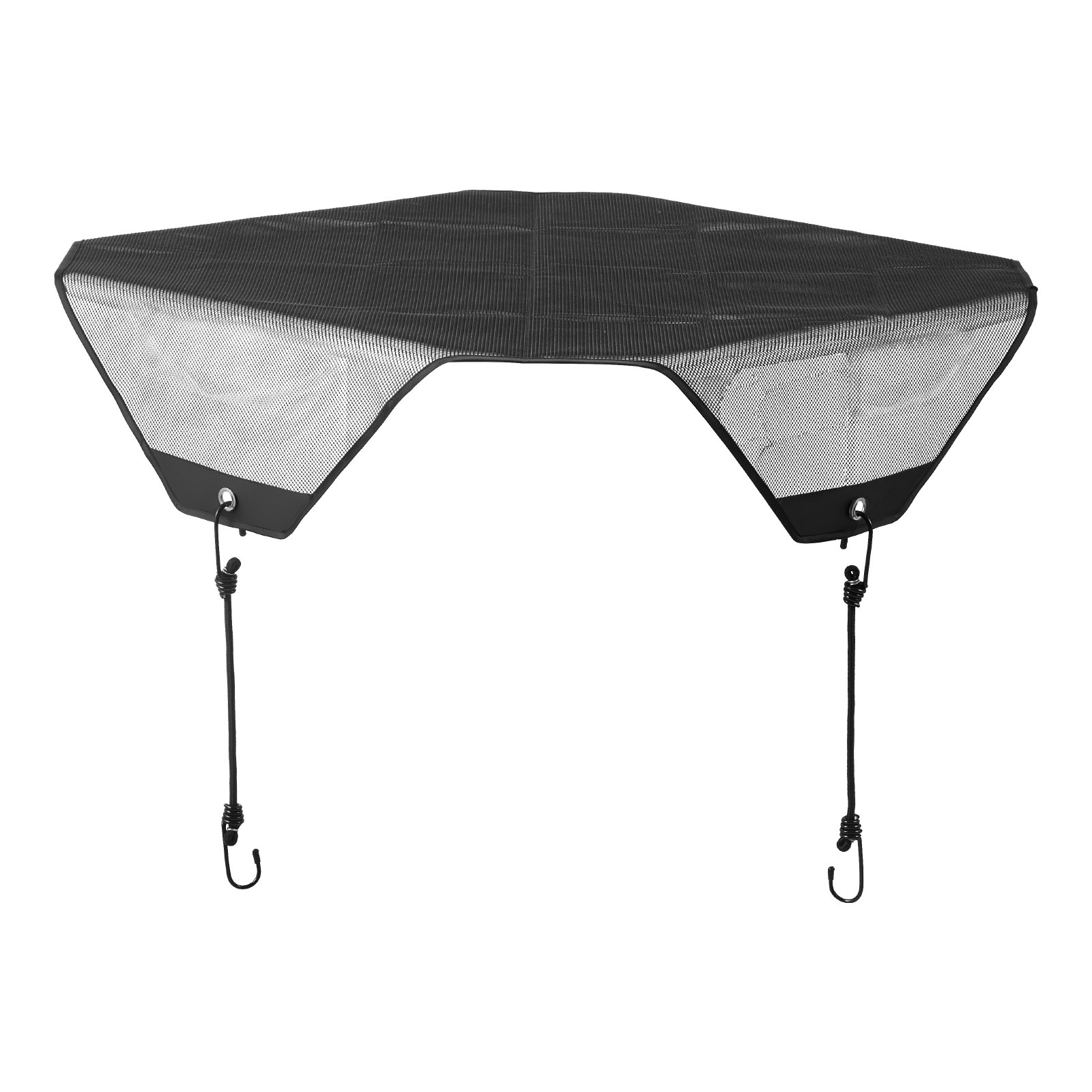 VEVOR Copertura per Aria Condizionata da Esterno, 71 x 71 cm, Copertura per Condizionatore da Detriti, Rete in PVC, Misura Universale, Copri Condizionatore d'Aria Esterno, Nero