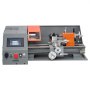 VEVOR Tornio per Metalli Motore 1100 W Tornio CNC da Banco 220 x 400 mm per Tornitura Automatica, con Portautensili a Cambio Rapido, Azionamento Elettronico, Velocità Variabile fino a 2500 giri/min