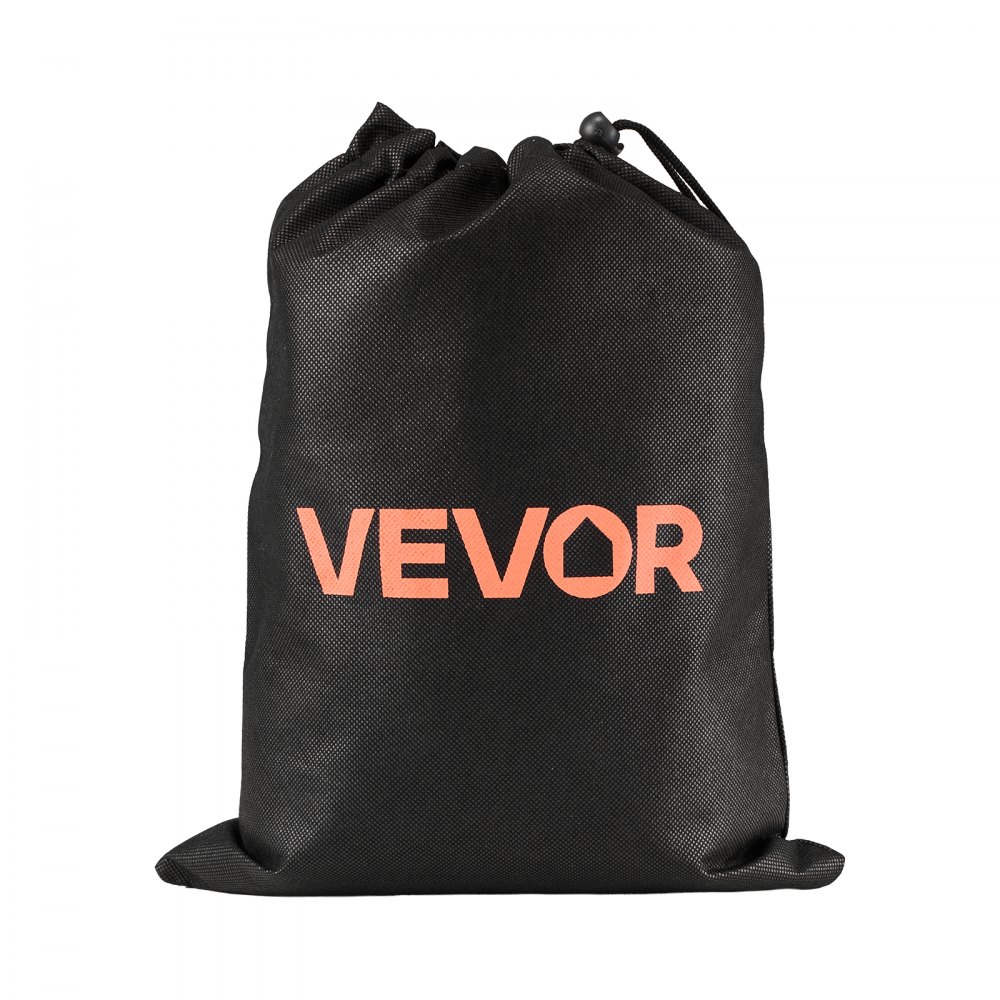 VEVOR Cinghie di Fissaggio con Doppio Gancio a S da 25,4 mm x 4,9 m, Resistenza alla Rottura di 700 kg, Borsa per il Trasporto, per Traslochi, Rimorchi, Motociclette, Kayak, Tetto, Confezione da 4