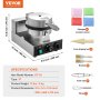 VEVOR Macchina per Coni Gelato Elettrica Commerciale Waffle Cone Egg Roll 1230W