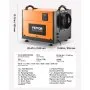 VEVOR Deumidificatore Commerciale 50 Litri, Deumidificatore Industriale Portatile con Tubo di Scarico, Display a LED, per Seminterrato, Lavanderie, Ripostiglio, Sbrinamento