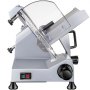 VEVOR Affettatrice Commerciale, Affettatrice Elettrica Gastronomia 240 W, Affettatrice Elettrica per Alimenti con Lama in Acciaio al Carbonio da 10 Pollici, Affettatrice 350-400 Giri/min, Spessore