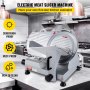 VEVOR Affettatrice Professionale, Affettatrice Elettrica per Gastronomia 320 W, Affettatrice Elettrica per Alimenti con Lama in Acciaio al Carbonio da 12 Pollici, Affettatrice 350-400 Giri/min, Spesso