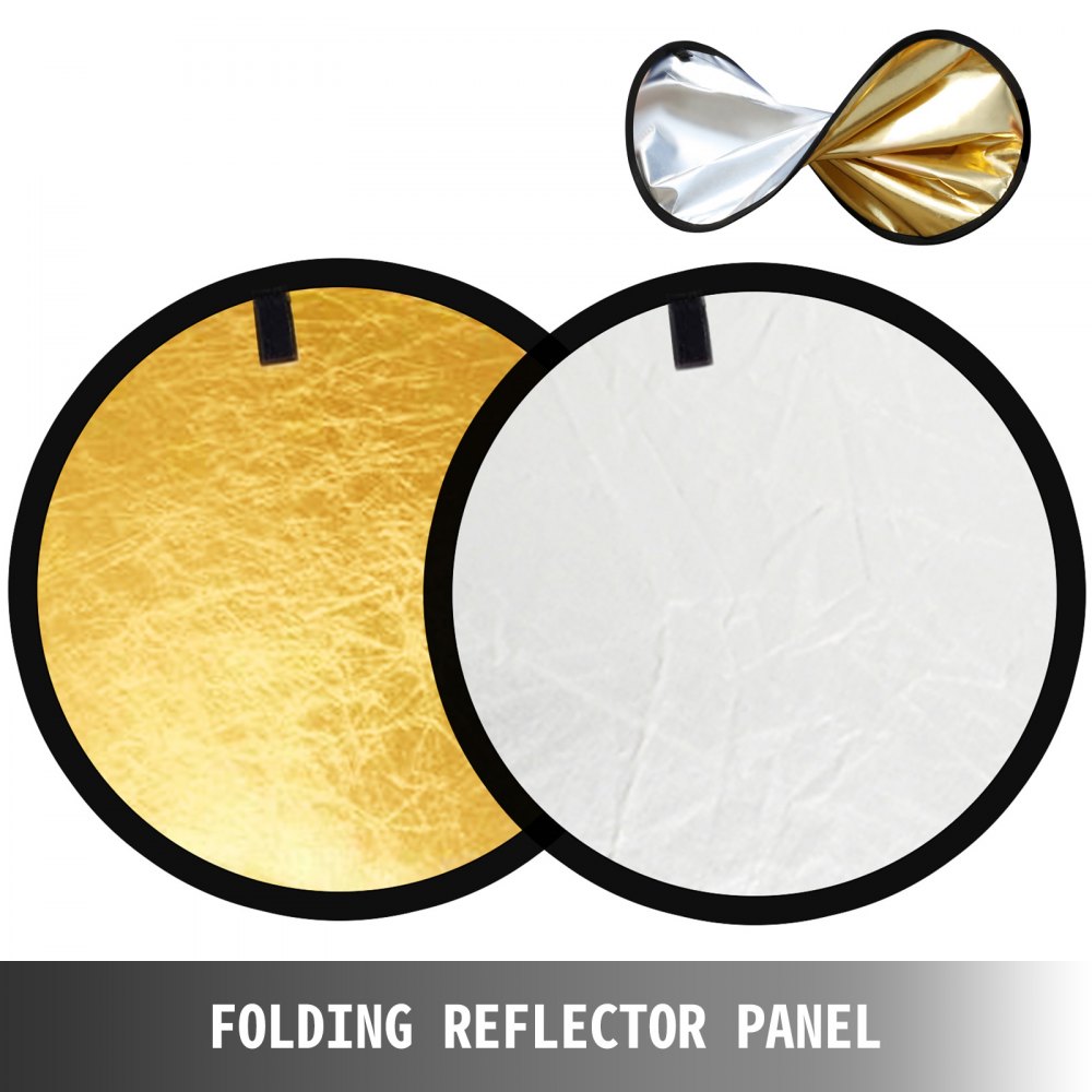 VEVOR Kit di Illuminazione Professionale con Custodia in Plastica, Lampadina, 4 Sfondi a Colori, 1 Pannello Riflettore, 1 Staffa per Sfondo, Soft Box e Treppiedi, Borsa da Trasporto Portatile, Ecc.