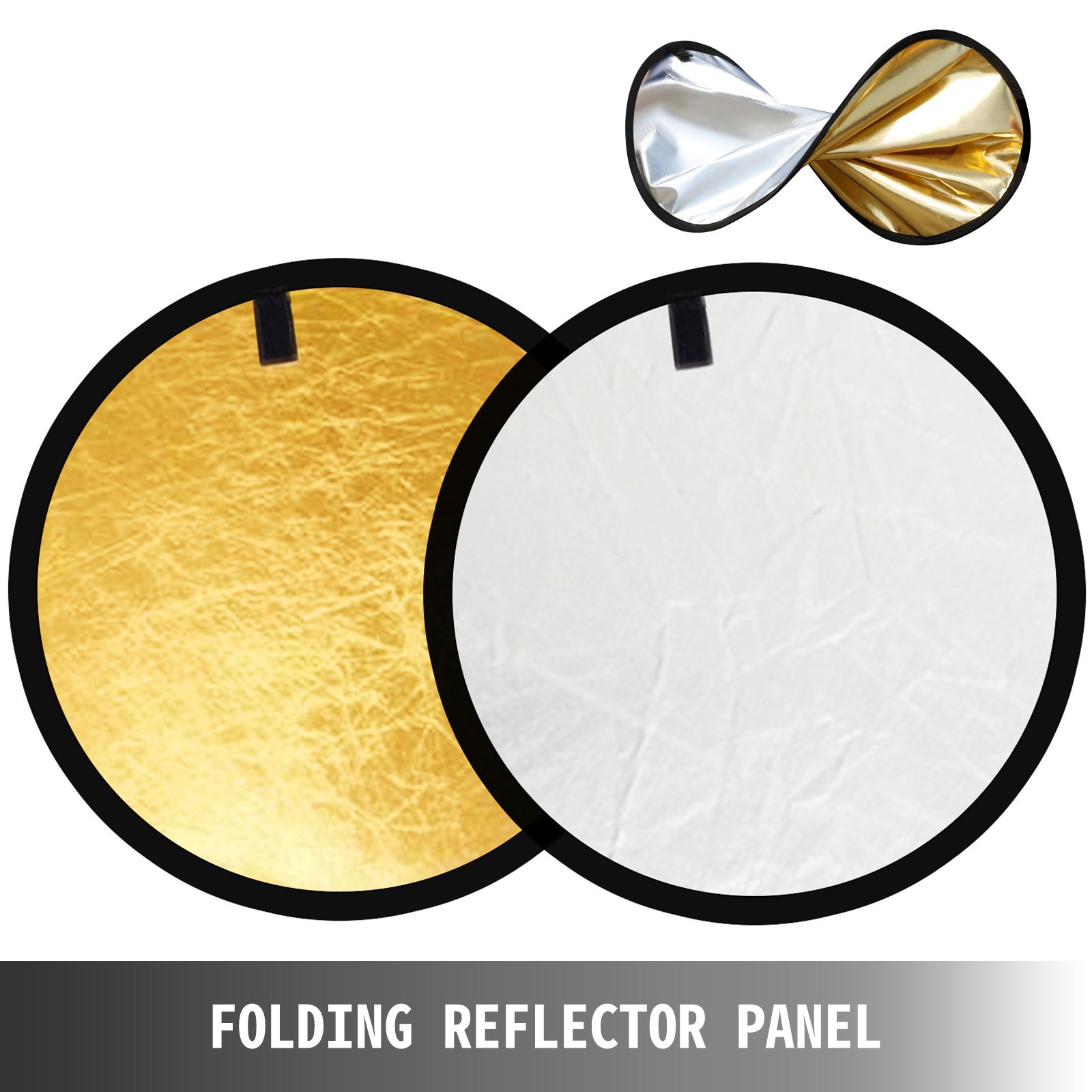 VEVOR Kit di Illuminazione Professionale con Custodia in Plastica, Lampadina, 4 Sfondi a Colori, 1 Pannello Riflettore, 1 Staffa per Sfondo, Soft Box e Treppiedi, Borsa da Trasporto Portatile, Ecc.