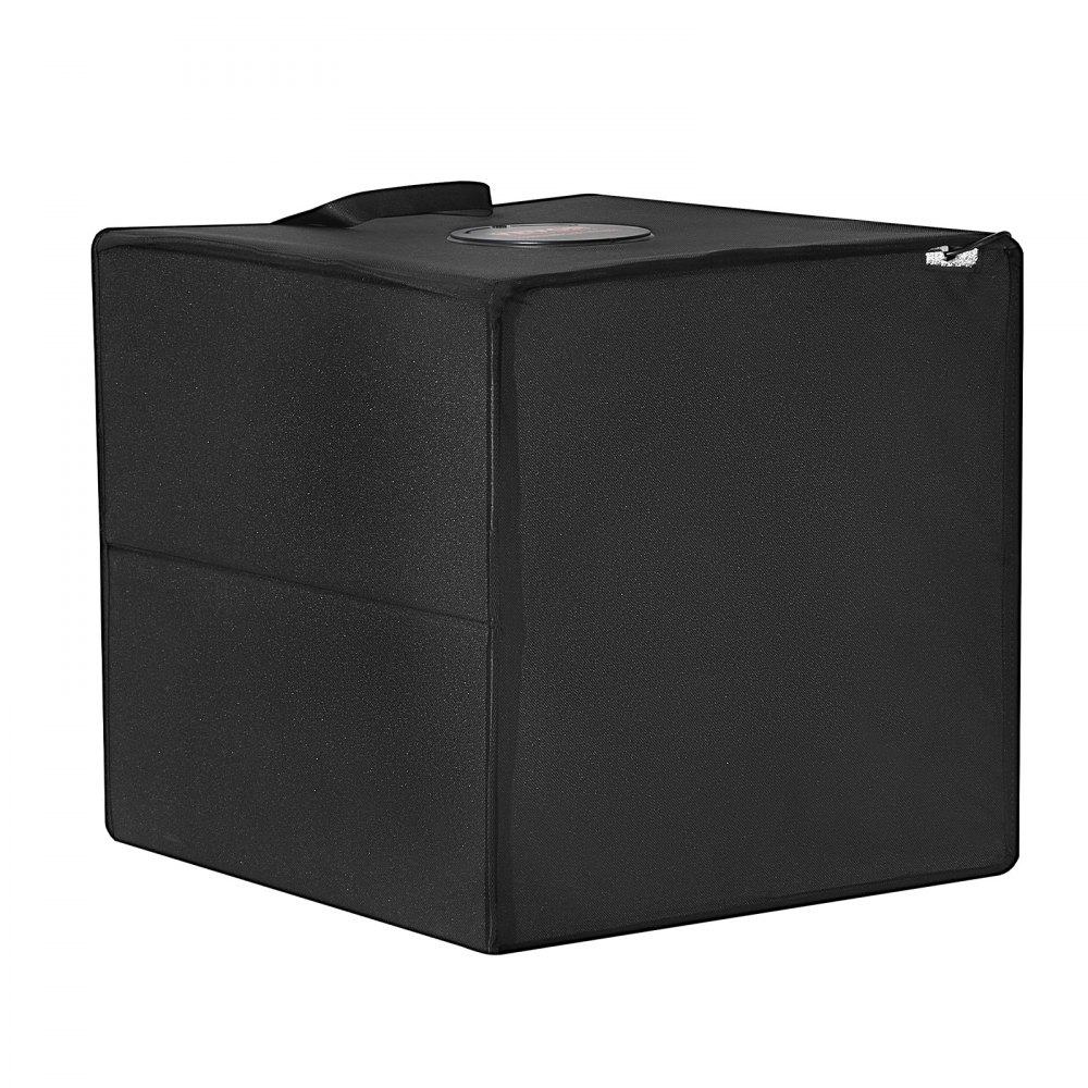 VEVOR Lightbox for Photo Studios, 16 x 16 inches, 3000-5600 K, 3 Adjustable Color Temperatures, Professional Shooting Tent Set with 120 LEDs, 6 Double-Sided Color Backdrops, High CRI ≥ 95 for Small Products