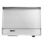 VEVOR Piastra grill elettrica professionale, superficie piana 535×300 mm, 3200 W, temperatura regolabile da 50 a 300 °C, acciaio inox (involucro esterno), piastra grill professionale, piastra grill da banco, adatta per bistecche.