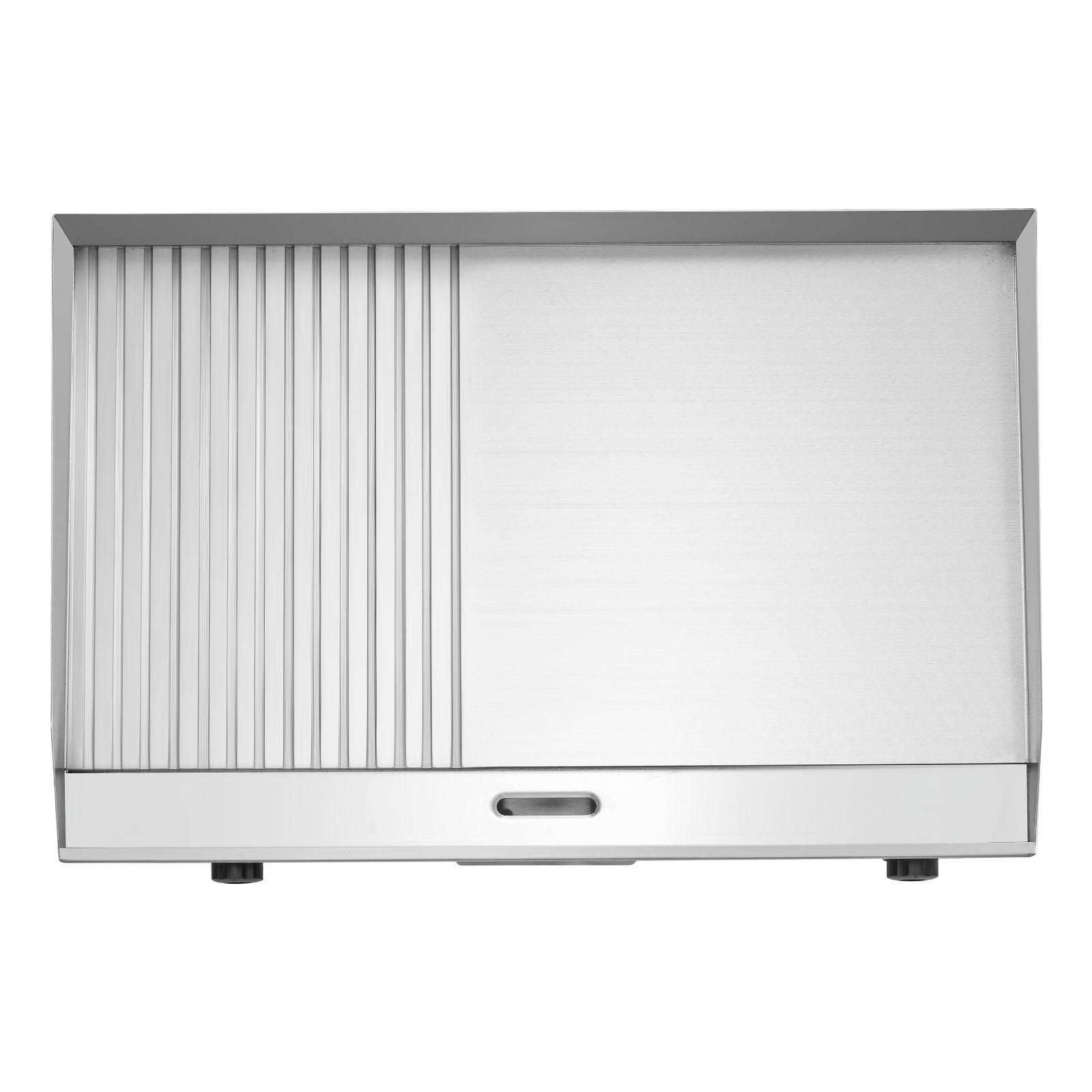 VEVOR Piastra Elettrica per Cottura Commerciale 4400 W Temperatura Regolabile 50-300°C, Piano di Lavoro 725 x 400 mm in Acciaio Inox, Kit Accessori per Bistecche BBQ Feste Campeggio