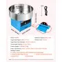 VEVOR Macchina Elettrica per Zucchero Filato Soffice 1000 W da Banco Blu Ideale per Casa, Carnevale, Compleanno, Festa in famiglia, con Ciotola in Acciaio Inox Diametro 52 cm, Misurino per Zucchero