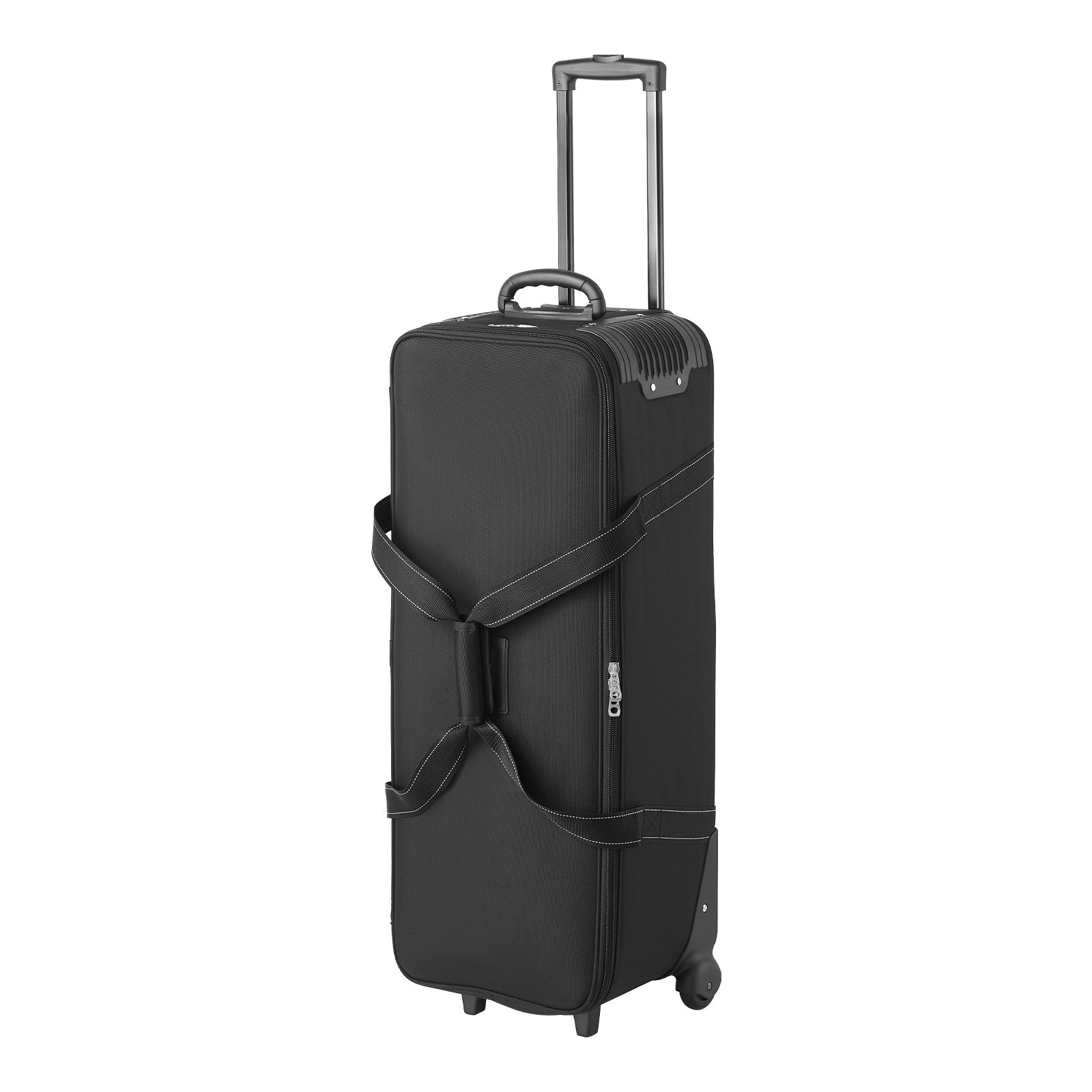 VEVOR Trolley per Attrezzatura da Studio 91 x 30 x 35,5 cm Borsa per Fotocamera con Rotelle, Borsa per Trasporto con Ruote Cinghie Scomparto Imbottito Maniglia, Supporti per Luci, Treppiedi, Telescopi