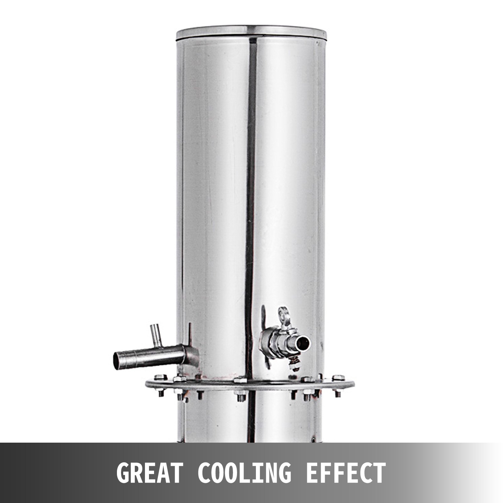 5l Casa Distillatore Acqua Per Oli Essenziali Alambicco Grappa Acciaio Inox