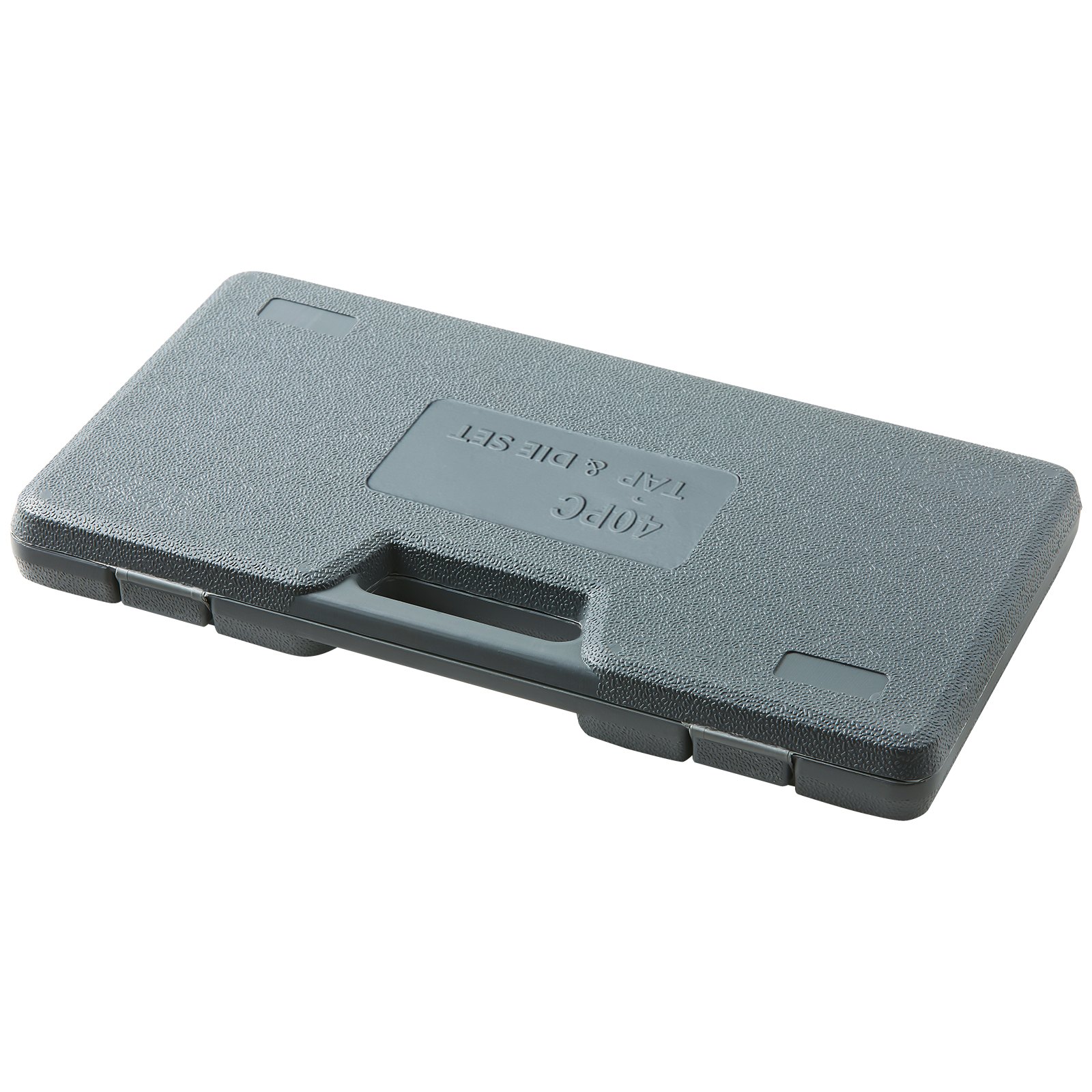 VEVOR Set di Filiere Maschi Utensili per Filettatura SAE 40 Pezzi in Totale, Set per Rubinetti Matrici NC/NF/NPT in Lega di Zinco Utensili per Filettature in Valigetta, Set di Rubinetti Chiavi 40 Pz