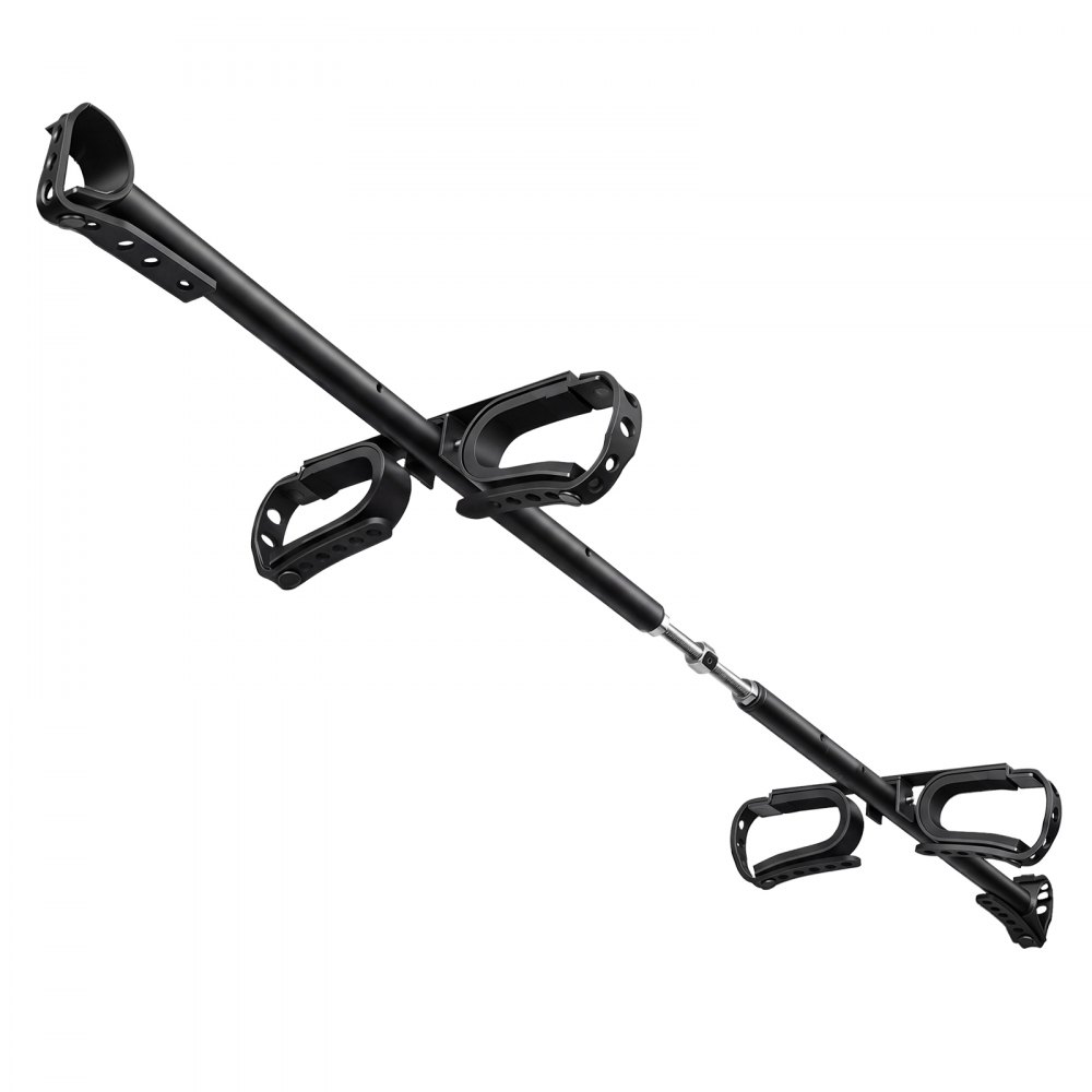 VEVOR Telaio Supporto Portautensili da Tetto UTV per Caccia Acciaio Legato Regolazione della Spaziatura delle Barre Antirollio da 1219 mm a 1448 mm, Compatibile con Roll-bar a Tubo Tondo Profilati