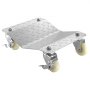 VEVOR Carrello di Localizzazione del Veicolo per Garage, Auto di Vendita da Officina Carico 39,2 kg Carrello per Trasporto 2 Pezzi 406 x 305 mm