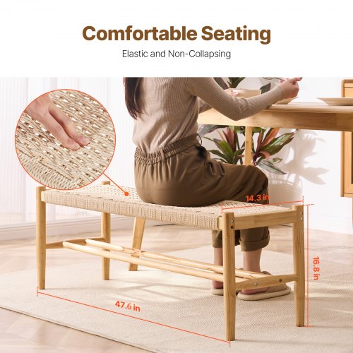 Panca Con Contenitore Newport - Legno Di Gomma Naturale Per Ingresso O