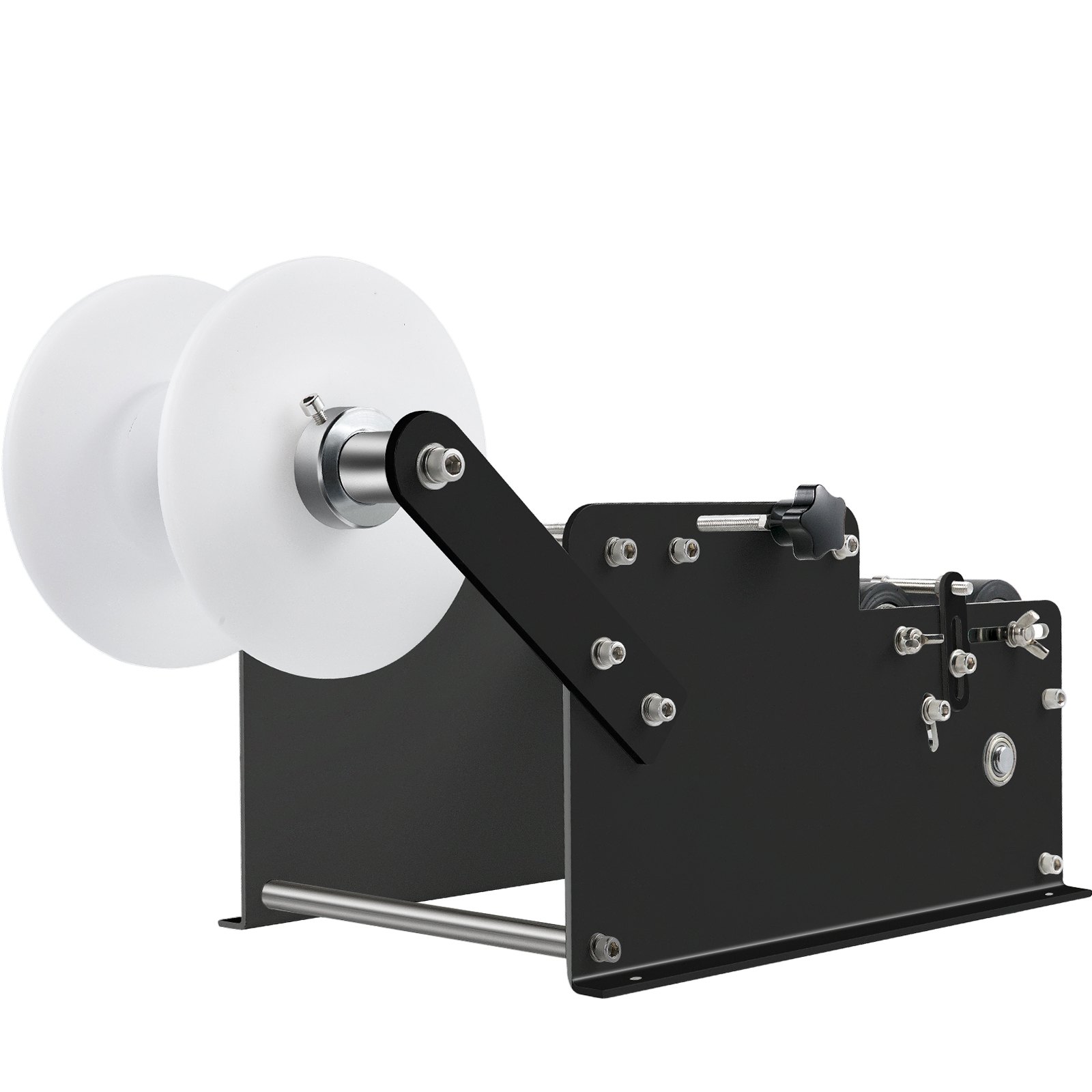 Vevor Rotonde Etichettatura Manuale Per Bottiglie Rotonde Nera 10-30 Pezzi/min