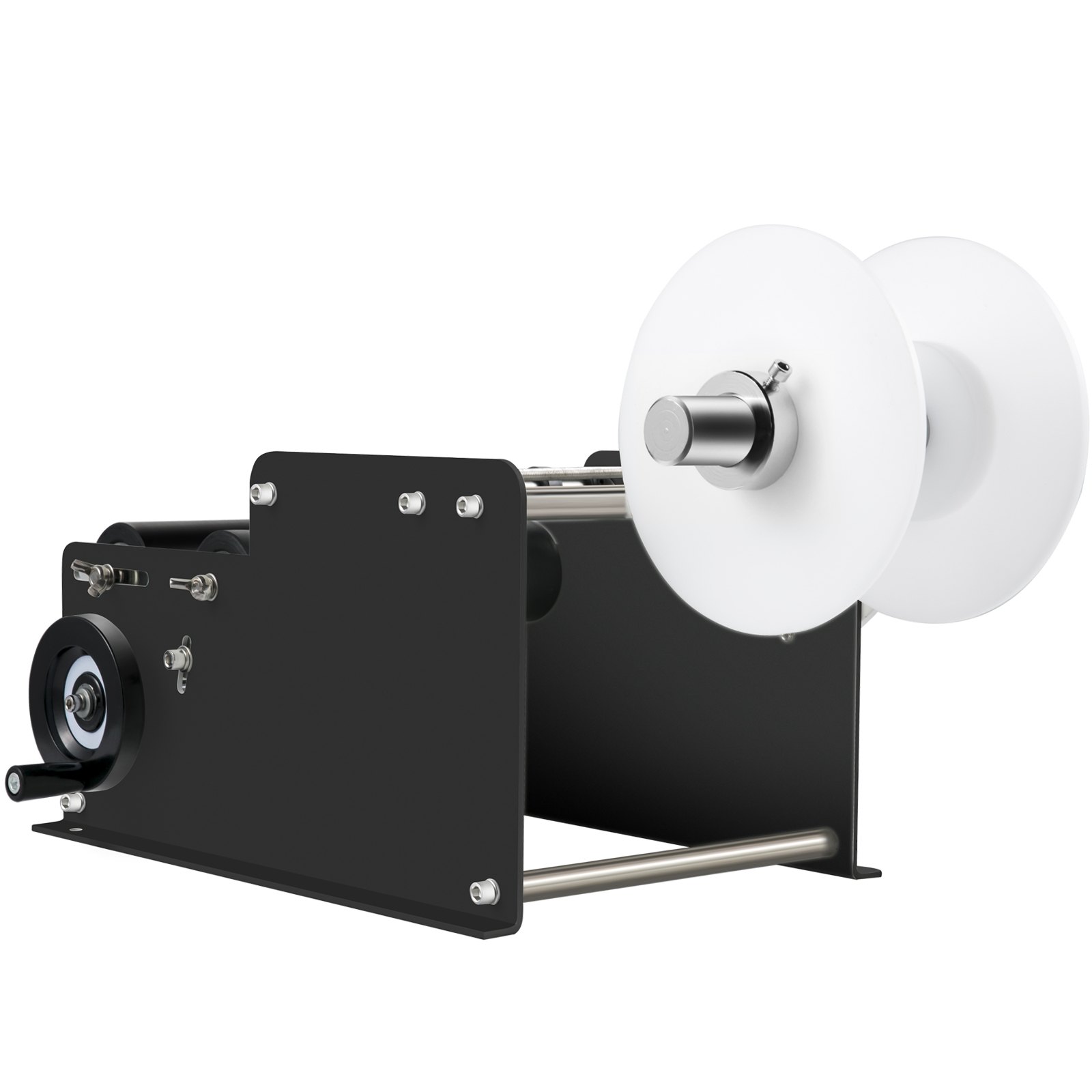 Vevor Rotonde Etichettatura Manuale Per Bottiglie Rotonde Nera 10-30 Pezzi/min