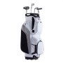 VEVOR Sacca da Golf con Divisorio Organizzatore a 14 Vie, Sacca da Golf in Nylon Premium 915 mm 13 Tasche Sacca da Golf con Resistente Manici, Copertura Antipolvere e Cinghie Staccabili, Bianco