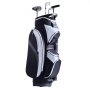 VEVOR Sacca da Golf con Divisori Organizzatori a 14 Vie, Sacca da Golf in Nylon Premium con Tasche Multiple 910 mm, Sacca da Golf Resistente con Manici, Copertura Antipolvere Cinghie Staccabili Nero
