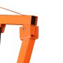 VEVOR Gru per Pickup, Capacità 453,6 kg, Gru Pieghevole su Gancio Traino, Idraulica Manuale con Cric da 8T, Braccio Telescopico Girevole a 360°, Sollevamento Facile per Cassone, Macchinari e Legname