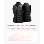 VEVOR Gilet Riscaldato, Gilet Riscaldante Elettrico Leggero da Donna con Batteria da 16000 mAh, 8 Zone di Riscaldamento, con 3 Livelli, per Escursionismo, Campeggio, Pesca, Sci, Taglia L