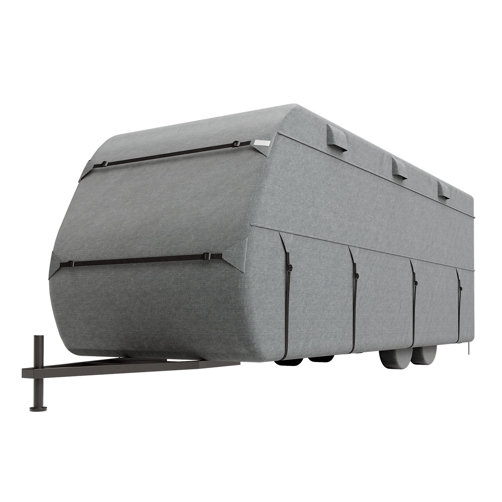 VEVOR Caravan Protective Cover for 8.5-9.4 m Caravans, Waterproof and Windproof Oxford Fabric Caravan Cover, Universal Caravan Cover with Storage Bag, Repair Patch, and Straps