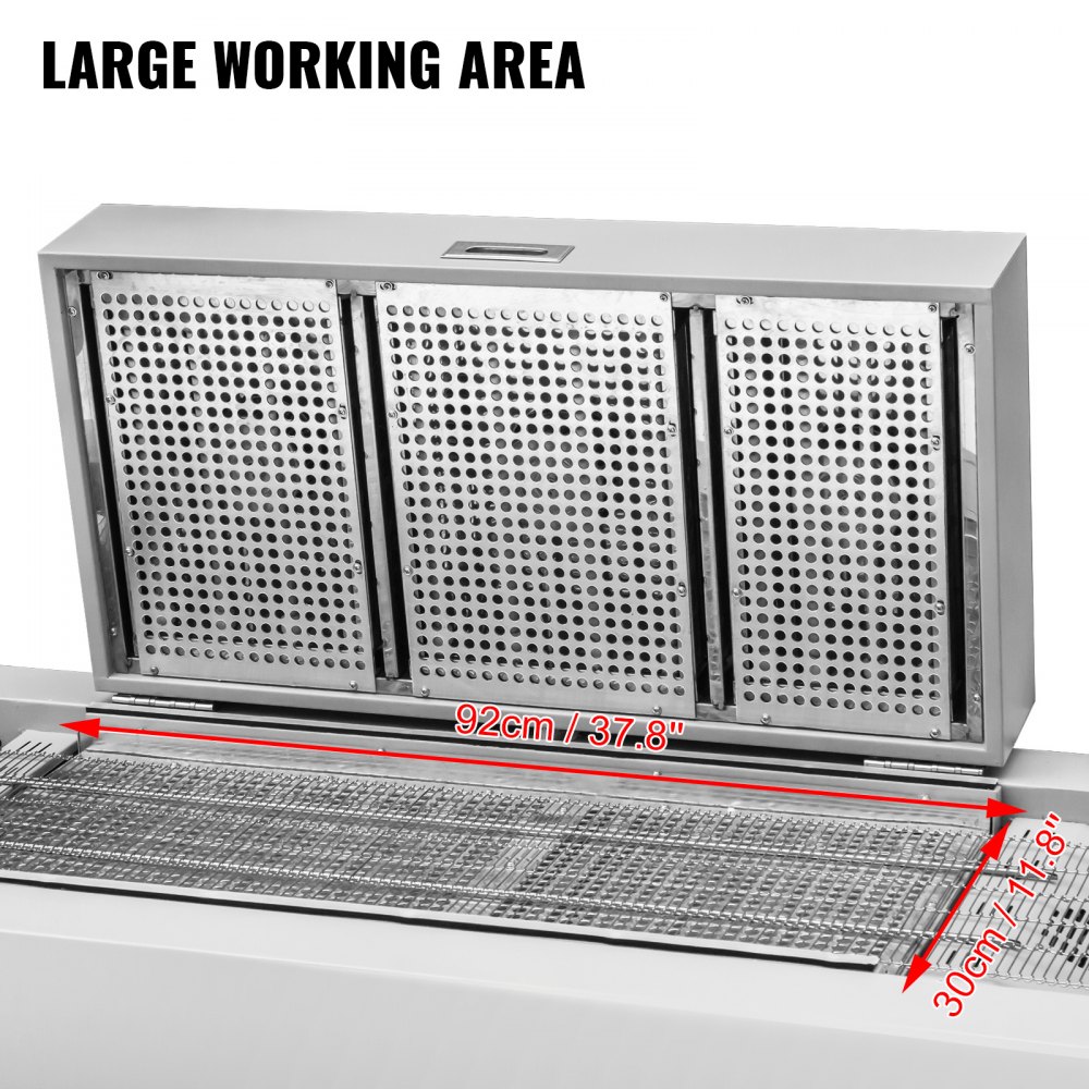Vevor T-960w 200 V Forno Di Rifusione 4,5 Kw Tagliatrice Al Plasma 300 X 960 Mm